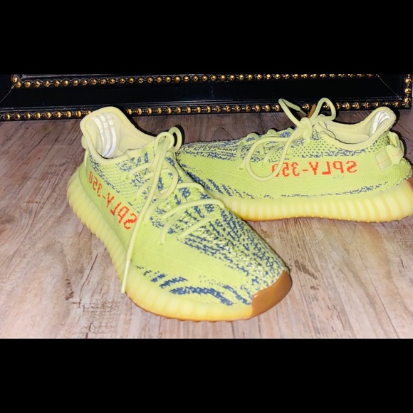 yeezy boost 350 v2 semi frozen yellow (Sold) - Picture 7 of 8